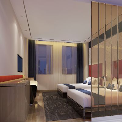 现代时尚酒店客房
