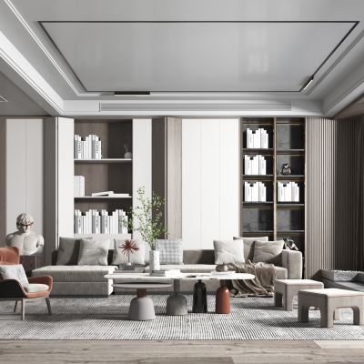 现代简约风格客厅