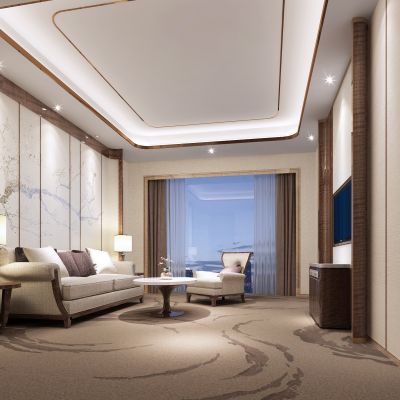 新中式酒店客房