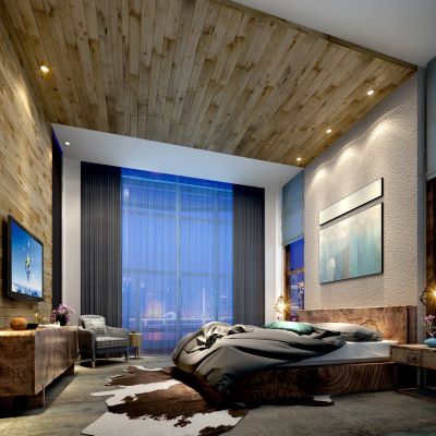 东南亚民宿酒店客房