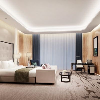 新中式酒店客房