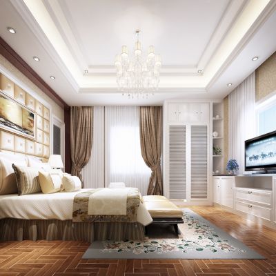 欧式法式主卧室