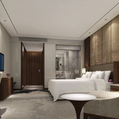 新中式酒店客房