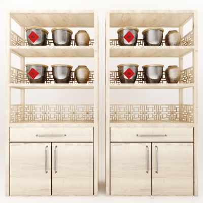 新中式风格装饰柜