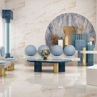 北欧轻奢别墅客厅