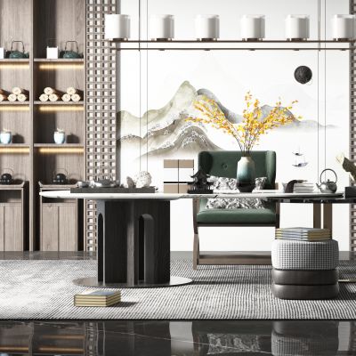 新中式风格茶室