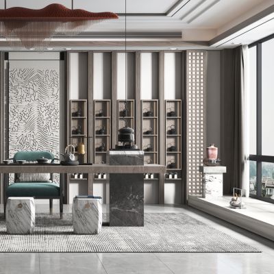 新中式风格茶室