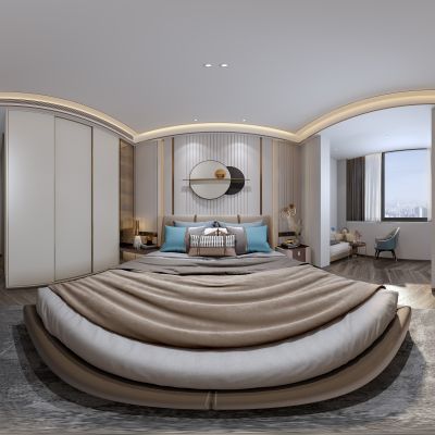 现代卧室