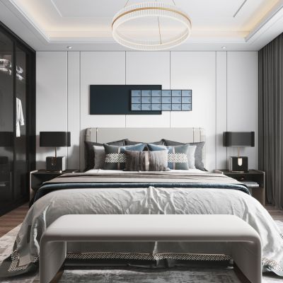 现代卧室