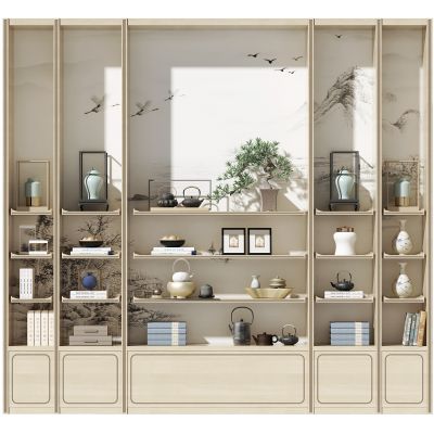 新中式装饰柜