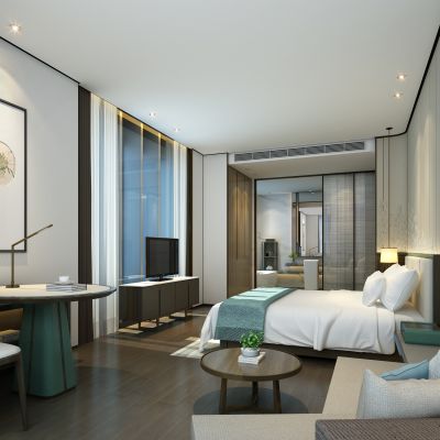 现代素雅酒店单标客房