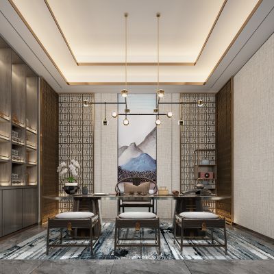新中式茶室