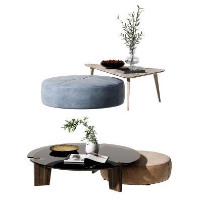 现代茶几组合