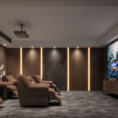 现代影音室，影音室