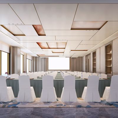 现代酒店会议室