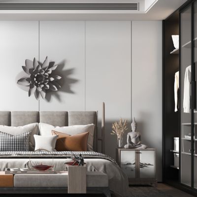 现代风格主卧室