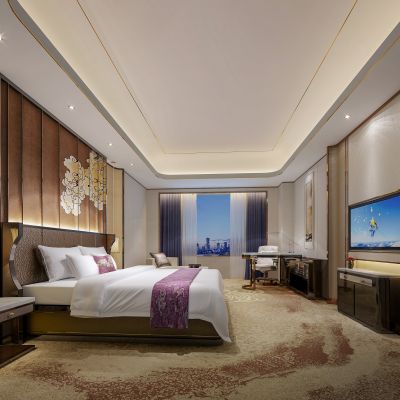 新中式酒店客房