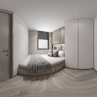 现代次卧室保姆房