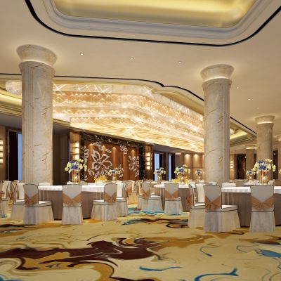 现代奢华宴会厅