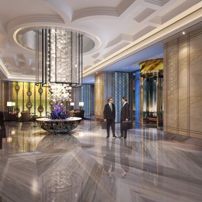 欧式奢华酒店大堂