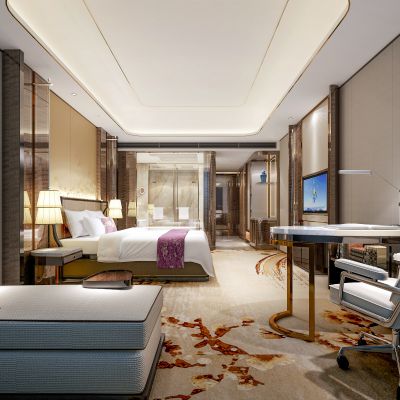 新中式酒店客房