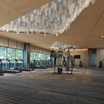 现代健身房