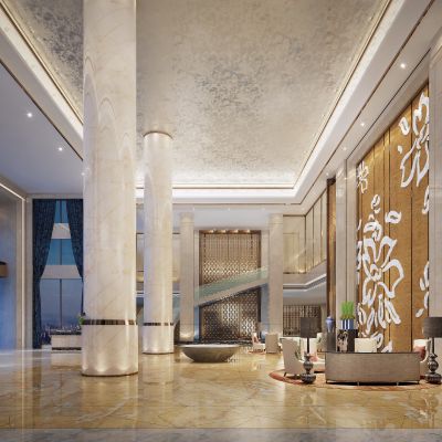 现代酒店大堂