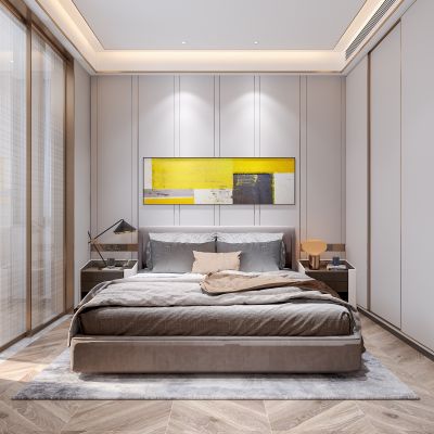 现代卧室