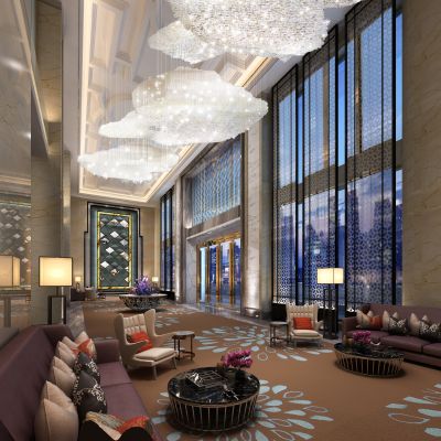 欧式奢华酒店大堂