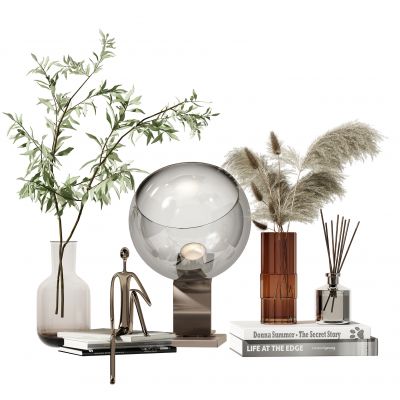 现代花瓶饰品摆件3D模型