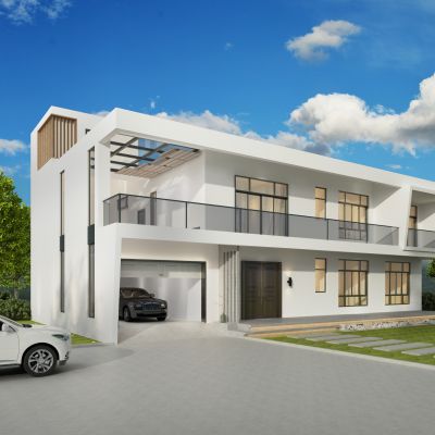 现代别墅 简约别墅