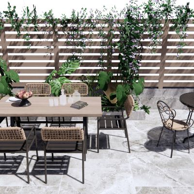 北欧户外休闲桌椅