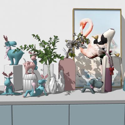 北欧摩登女性摆件