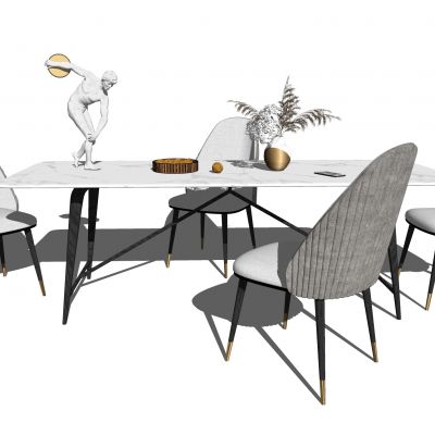 现代风格餐桌椅