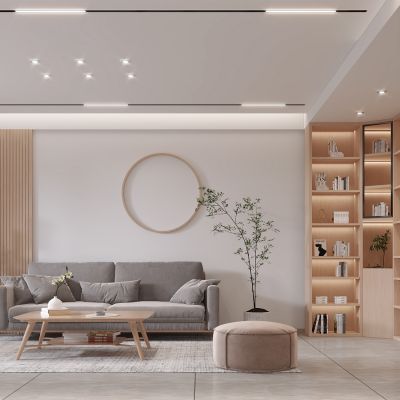 日式客餐厅，客餐厅，原木客餐厅，