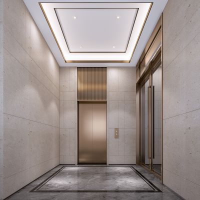 现代电梯厅