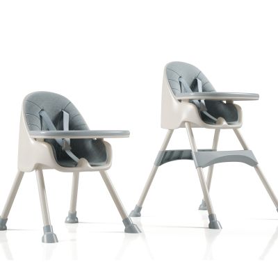 现代宝宝多功能餐椅3D模型