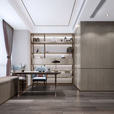 新中式书房