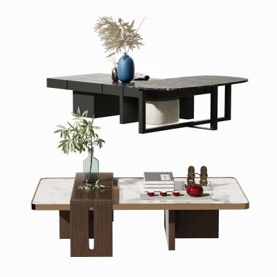 新中式茶几组合