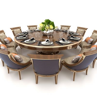 欧式风格餐桌