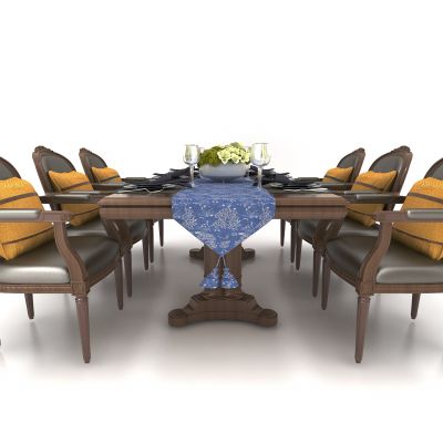 欧式风格餐桌