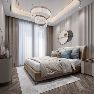 现代家居卧室