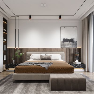现代卧室