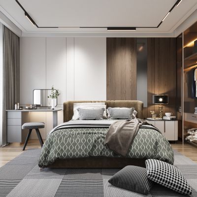 现代卧室