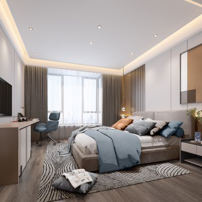 现代家居卧室