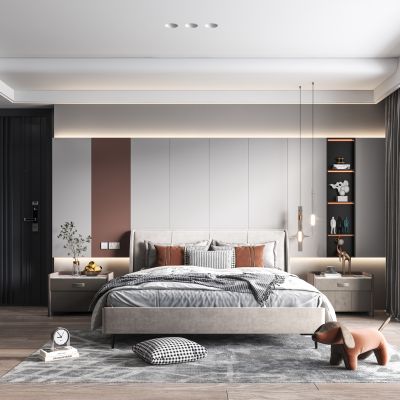 现代卧室
