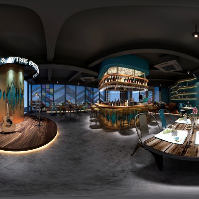 现代酒吧西餐吧