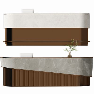 现代接待台 收银台 前台