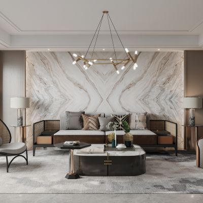 2021艾巴优学员投稿-现代风格客餐厅