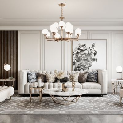 2021艾巴优学员投稿-现代轻奢客餐厅